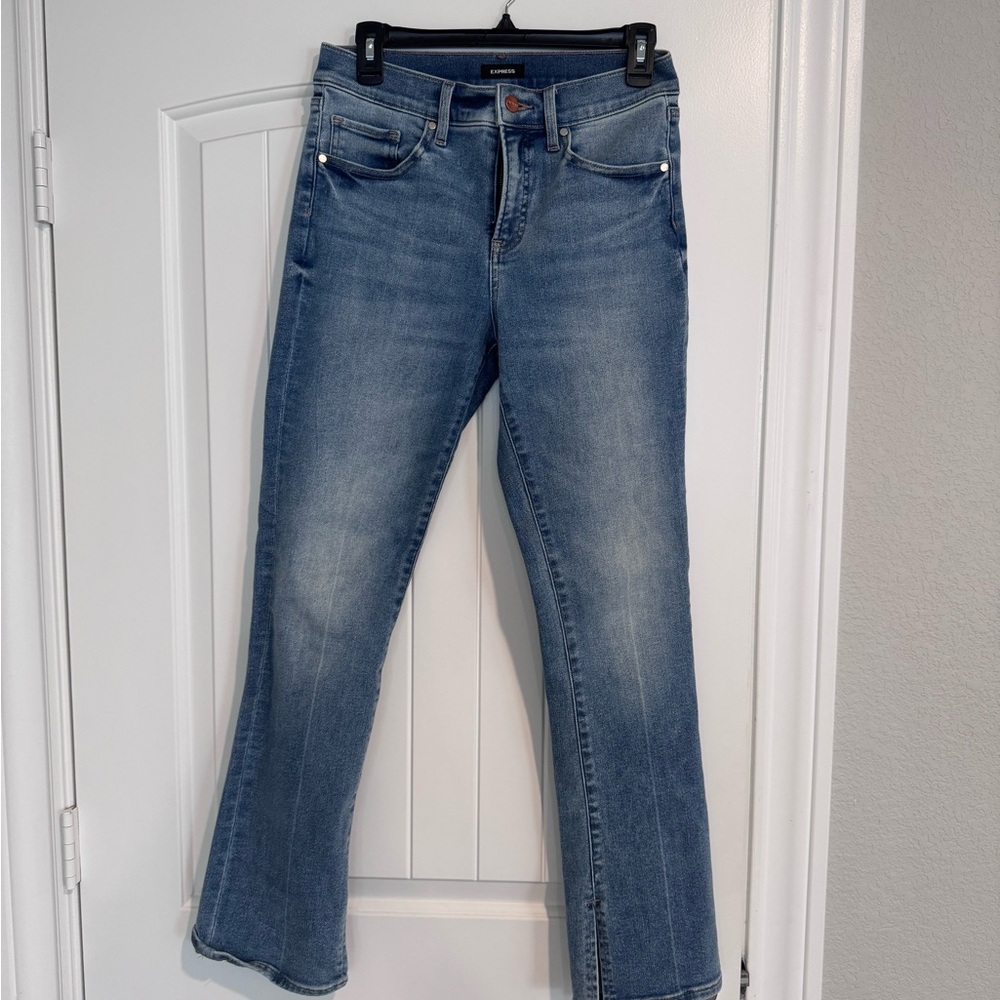Express Blue Denim Jeans size 6 short